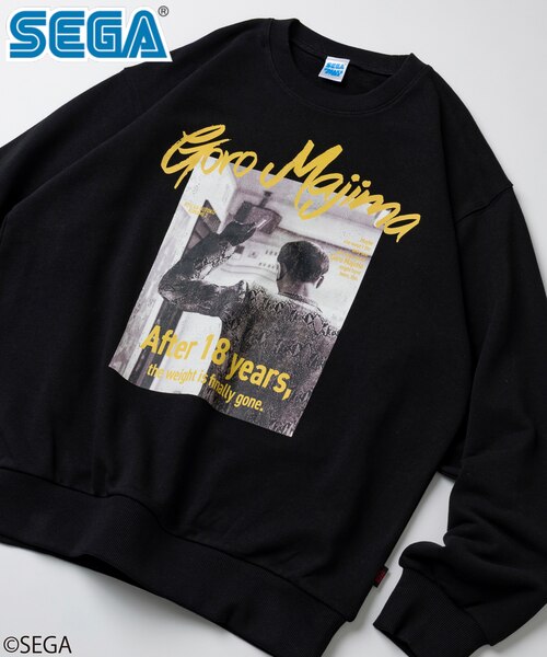 FREAK'S STORE 別注 龍が如く/真島吾朗 クルーネックスウェット 3560000047847_0101.jpg