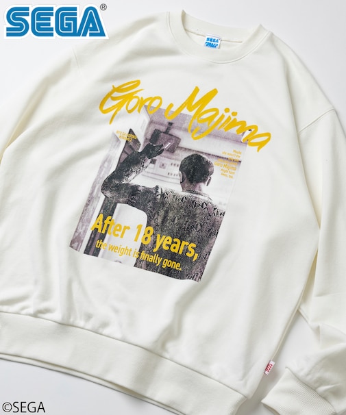 別注 龍が如く/真島吾朗 クルーネックスウェット