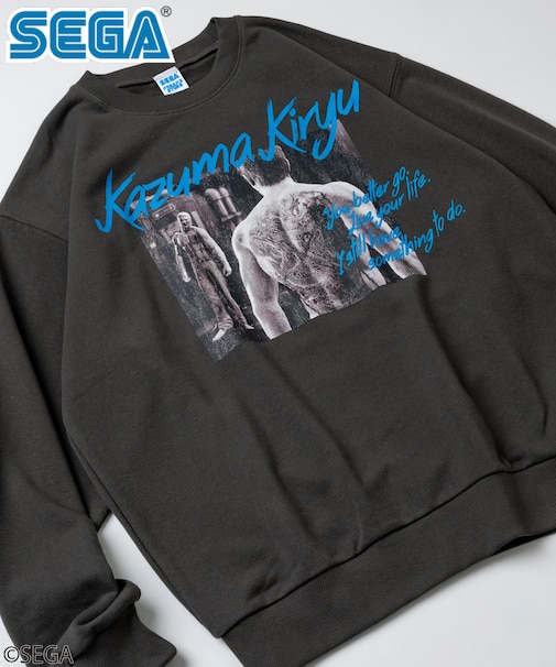 別注 龍が如く / 桐生一馬 クルーネックスウェット