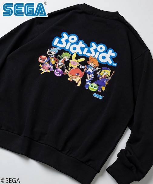 別注 ぷよぷよ クルーネックスウェット