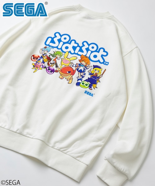 ぶっきよ！ 別注 ぷよぷよ クルーネックスウェット｜フリークスストアの通販