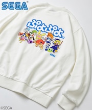 別注 ぷよぷよ クルーネックスウェット