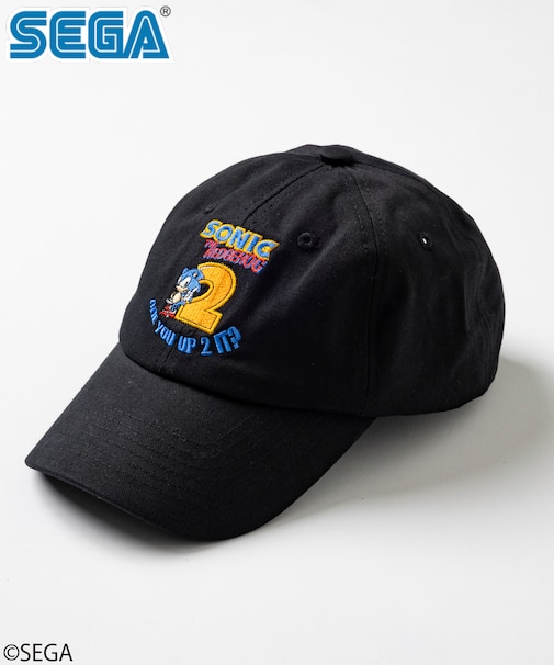 別注 SONIC THE HEDGEHOG 2/ソニック・ザ・ヘッジホッグ 2 ロゴキャップ