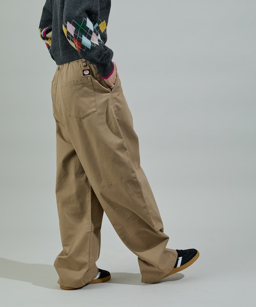 3D embroidery twill easy pants｜フリークスストアの通販｜&mall