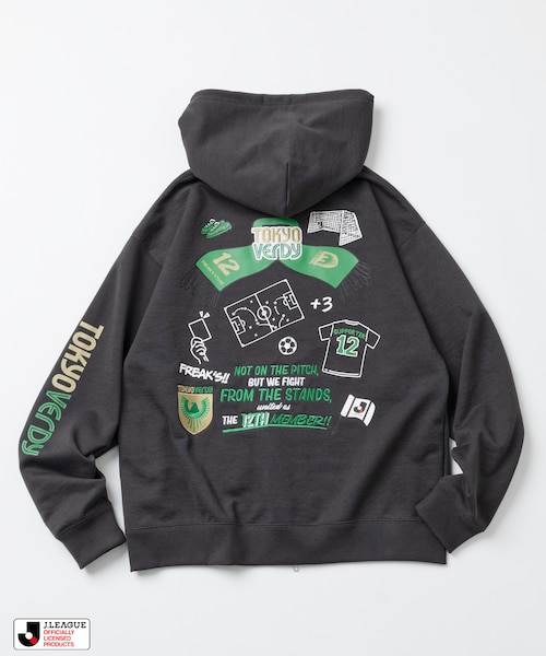浦和レッズ　J.LEAGUE × FREAK’S STORE 別注 フーディ J.LEAGUE × FREAK'S STORE 別注SUPPORTERS ZIP HOODIE【浦和レッズ