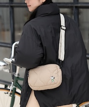 [PEANUTS] キルティングショルダーS