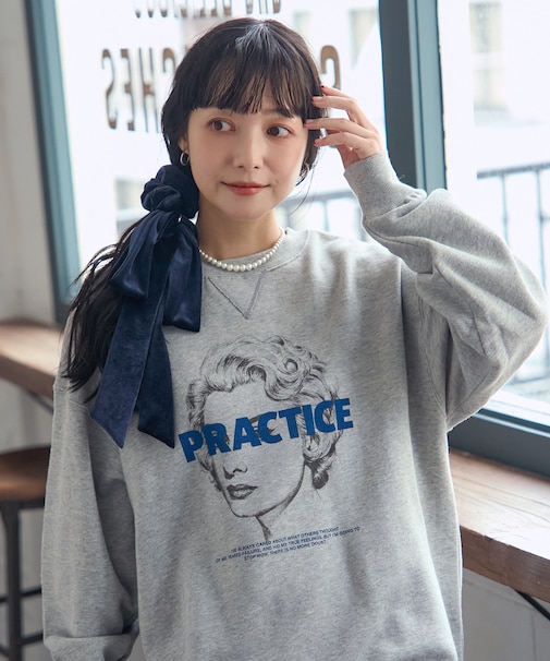 パーソン フォトプリント スウェット