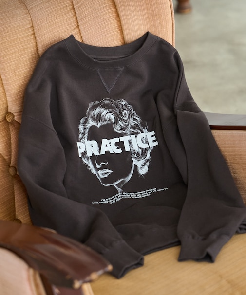 パーソン フォトプリント スウェット