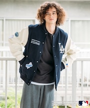 MLB/メジャーリーグベースボール マルチデザイン 刺繍ワッペン スタジアムジャンパー / スタジャン 【限定展開】