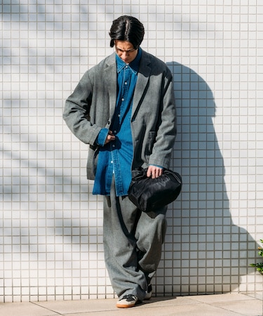 リラックスフィット WOOLLY ジャケット パンツ セットアップ テーラードジャケット