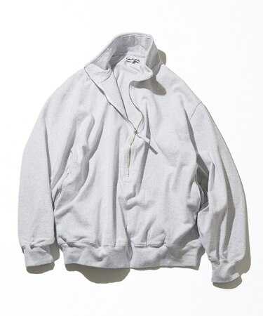 Heavy Weight Jersey 3/4-Zip Cadet Collar Shirt