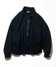 Heavy Weight Jersey 3/4-Zip Cadet Collar Shirt