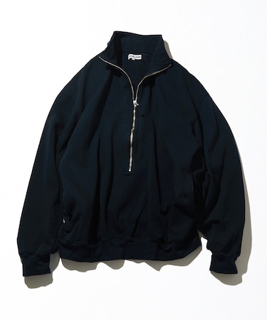Heavy Weight Jersey 3/4-Zip Cadet Collar Shirt