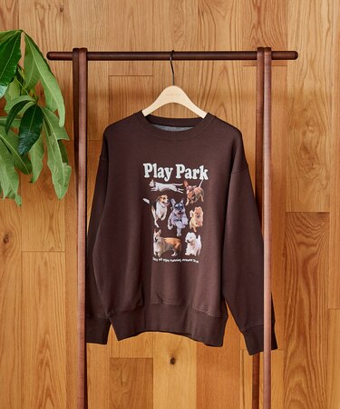 ドッグラン 裏起毛スウェット