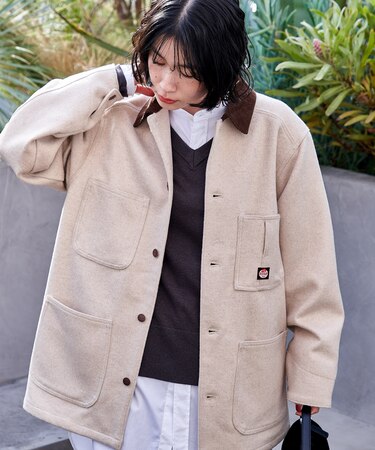 別注 WOOL CHORE COAT