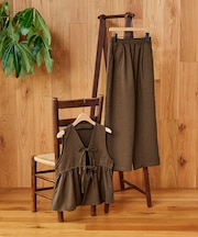 【セットアイテム】ペプラム ビスチェ パンツ セットアップ