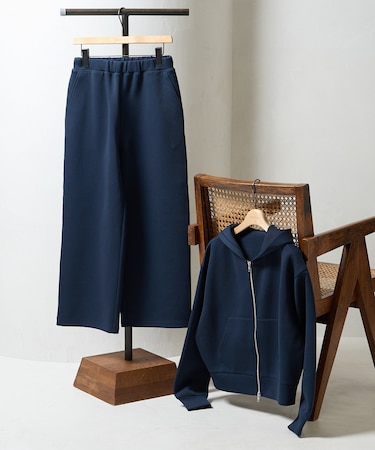 【セットアイテム】ボンディング ショートジップパーカー パンツセット