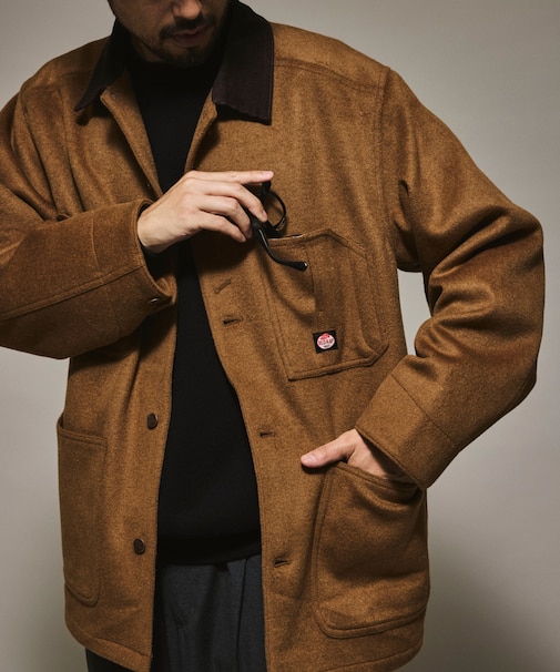 別注 WOOL CHORE COAT