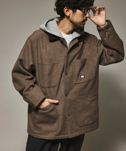 別注 WOOL CHORE COAT