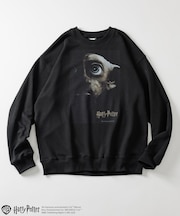 Harry Potter /ハリー・ポッター ドビー フロントプリント クルーネックスウェット