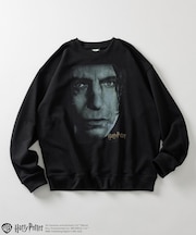 Harry Potter/ハリー・ポッター スネイプ フロントプリント クルーネックスウェット