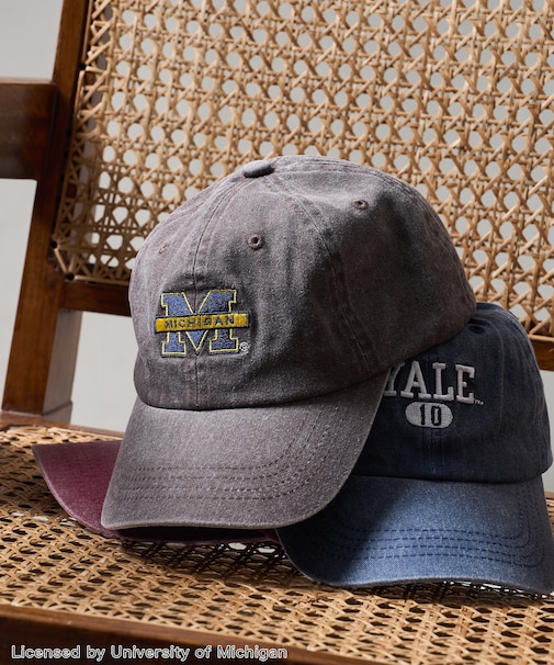 カレッジロゴ 刺繍 キャップ