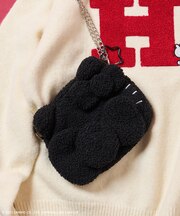 ”HELLOKITTY” もこもこポシェット チェーンバッグ