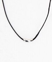 ニュアンスチャーム付きコードネックレス