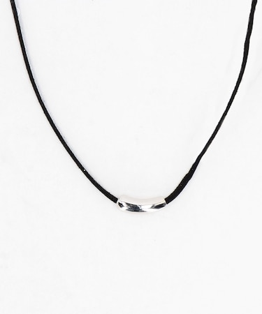 ニュアンスチャーム付きコードネックレス