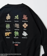 Mr. Bean /ミスタービーン Beans Sweat／ビーンズ クルーネックスウェット