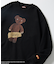 Mr. Bean/ミスタ―ビーン Teddy Sweat / テディ デザインクルーネックスウェット
