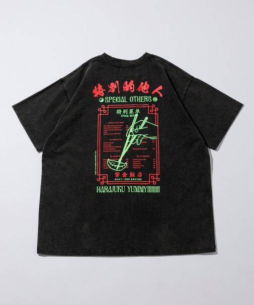 SPE × 紫金飯店 × FREAK'S 蓄光バックプリント クルーネックTシャツ