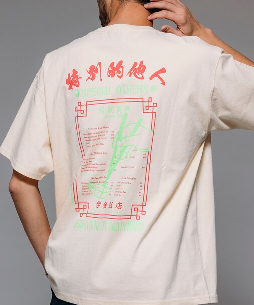 SPE × 紫金飯店 × FREAK'S 蓄光バックプリント クルーネックTシャツ