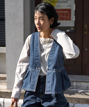 別注 PEPLUM 2WAY BUISTIER＜セットアップ対応＞