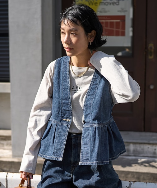 別注 PEPLUM 2WAY BUISTIER＜セットアップ対応＞