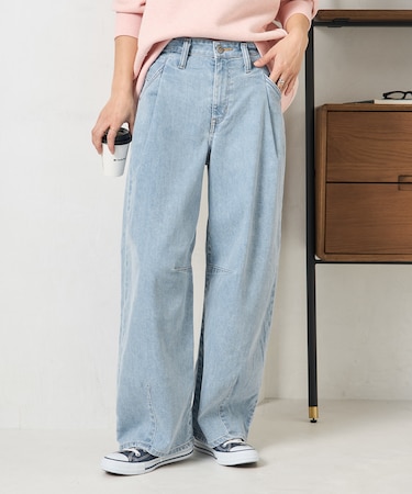 別注 TUCK CURVE WIDE DENIM＜セットアップ対応＞