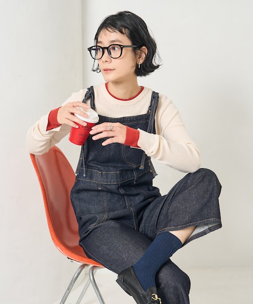 Vintageバンダナリメイクサロペット｜フリークスストアの通販｜&mall