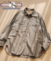 【日本製】 JAPAN CHAMBRAY SHIRT L/S