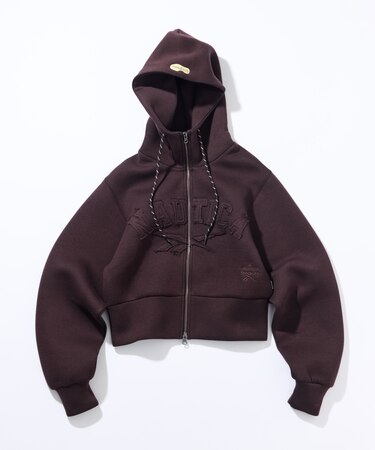 【1月16日12:00～販売開始】【Exclusive】ボンディング コンパクトジップパーカー