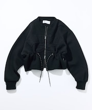 【1月16日12:00～販売開始】【Exclusive】ボンディング ウエストスピンドルジップパーカー