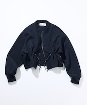 【1月16日12:00～販売開始】【Exclusive】ボンディング ウエストスピンドルジップパーカー