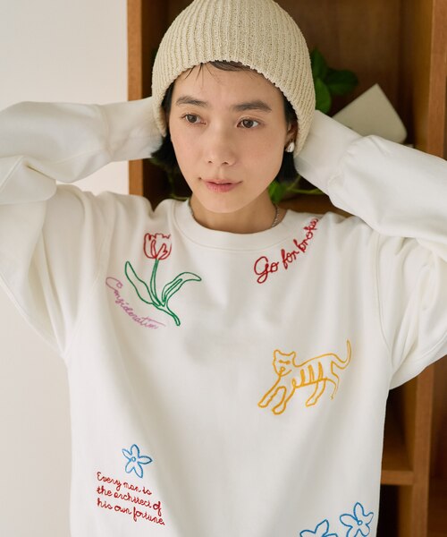 チェーンステッチスウェット｜フリークスストアの通販｜&mall（アンド