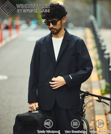 別注 GORE-TEX WINDSTOPPER PACKABLE TAILORED JACKET【セットアップ対応】