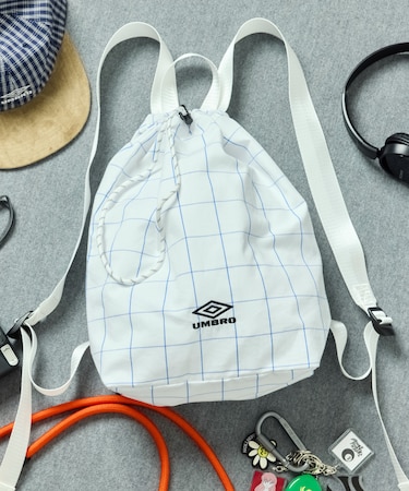 SP Packable Mini Bag Check&Stripe