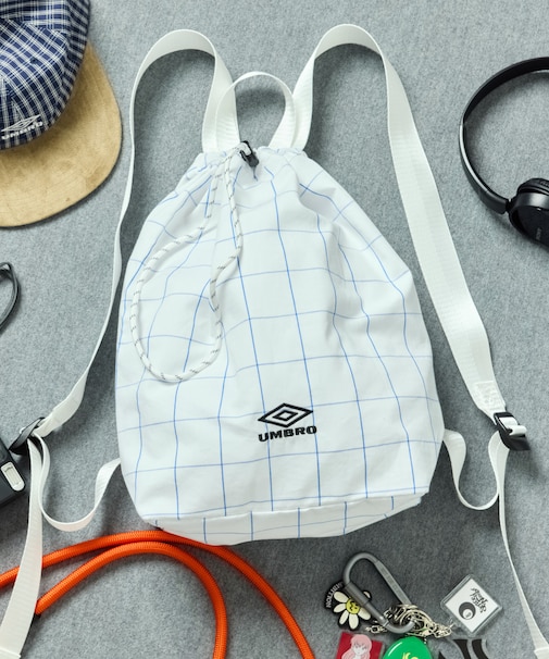 SP Packable Mini Bag Check&Stripe