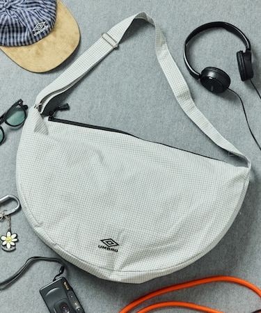 別注 New Round Shoulder Bag Check&Stripe