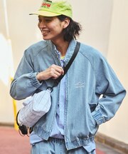 別注 Denim Stand Collar Blouson