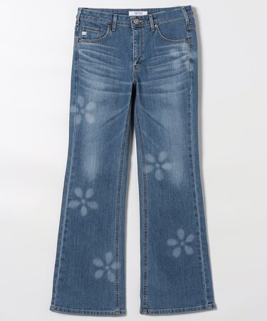 別注 LISA FLOWER LEASER FLARE