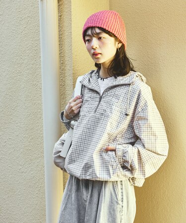 別注 Check Anorak Parka