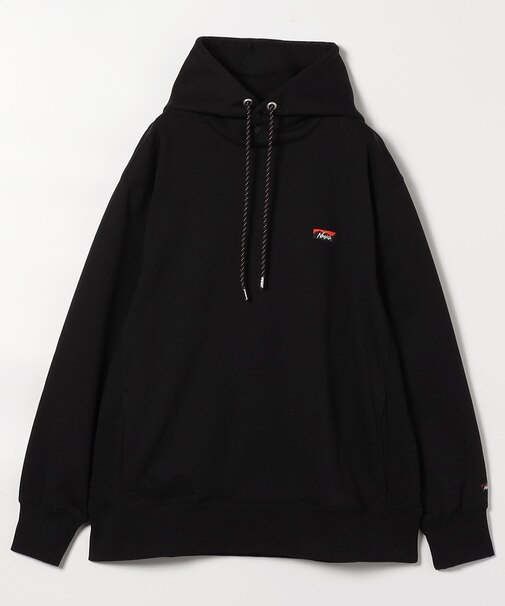 ECO HYBRID MINI BOX LOGO EMBROIDERY SWEAT HOODIE